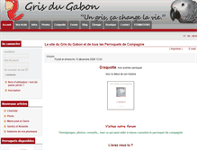 Tablet Screenshot of grisdugabon.com